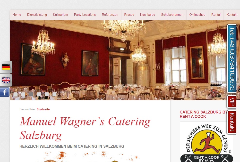 Rent a Cook´s Catering Salzburg 